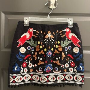 Altar’d State Embroidered Mini Skirt